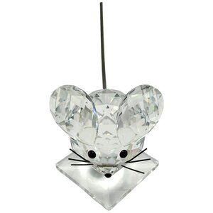 Swarovski Crystal Mouse Spring Tail Figurine 7631 NR 040